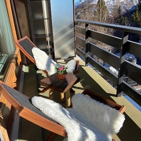 Sunny Swiss Alps Studio By Telecabine Apartment น็องดัช ภายนอก รูปภาพ