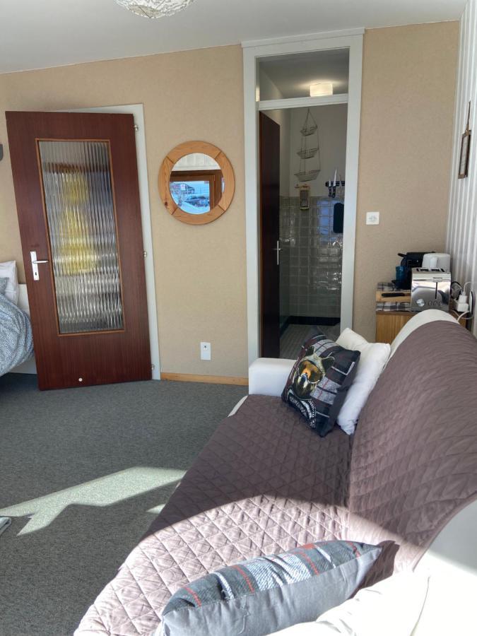 Sunny Swiss Alps Studio By Telecabine Apartment น็องดัช ภายนอก รูปภาพ